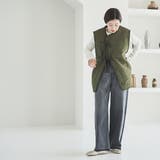 幾何柄キルトリバーシブルベスト | coen【women】 | 詳細画像25