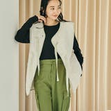 幾何柄キルトリバーシブルベスト | coen【women】 | 詳細画像32