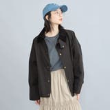 コーデュロイカラーハンティングジャケット | coen【women】 | 詳細画像4 