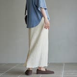 ポコポコシャーリングナロースカート | coen【women】 | 詳細画像3 