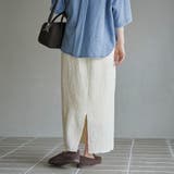 ポコポコシャーリングナロースカート | coen【women】 | 詳細画像4 