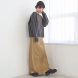 サテンAラインスカート | coen【women】 | 詳細画像12