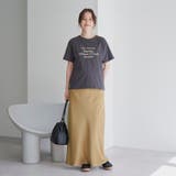 サテンAラインスカート | coen【women】 | 詳細画像14