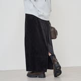 楊柳ベロアナロースカート | coen【women】 | 詳細画像3