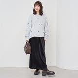 楊柳ベロアナロースカート | coen【women】 | 詳細画像5