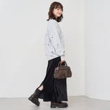 楊柳ベロアナロースカート | coen【women】 | 詳細画像7