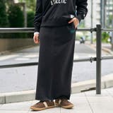 【WEB限定・DISCUS(ディスカス)】 裏毛ナロースカート | coen【women】 | 詳細画像2