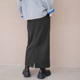 あったかナロースウェットスカート | coen【women】 | 詳細画像4 