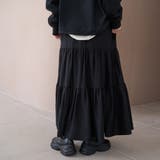 ウールライクガーゼティアードスカート | coen【women】 | 詳細画像11 