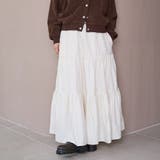 ウールライクガーゼティアードスカート | coen【women】 | 詳細画像2 