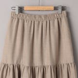 ウールライクガーゼティアードスカート | coen【women】 | 詳細画像23 