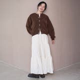 ウールライクガーゼティアードスカート | coen【women】 | 詳細画像5 