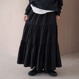 ウールライクガーゼティアードスカート | coen【women】 | 詳細画像9 