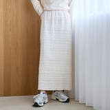 ふくれジャガードナロースカート | coen【women】 | 詳細画像1 