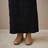 ふくれジャガードナロースカート | coen【women】 | 詳細画像13 