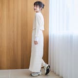 ふくれジャガードナロースカート | coen【women】 | 詳細画像3 