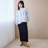 ふくれジャガードナロースカート | coen【women】 | 詳細画像9 