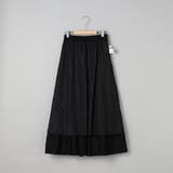 コットンタイプライター シャーリングティアードスカート | coen【women】 | 詳細画像18 