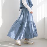 リネンレーヨンティアードスカート | coen【women】 | 詳細画像11 
