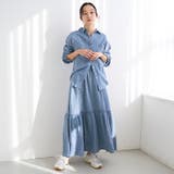 リネンレーヨンティアードスカート | coen【women】 | 詳細画像7 