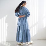 リネンレーヨンティアードスカート | coen【women】 | 詳細画像9 