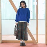 【昨年大人気】TRチェックプリーツロングスカート | coen【women】 | 詳細画像2 