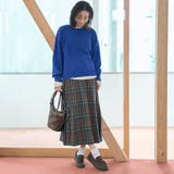 【昨年大人気】TRチェックプリーツロングスカート | coen【women】 | 詳細画像3 