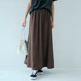 DK.BROWN | ドットプリント Aラインロングスカート | coen【women】