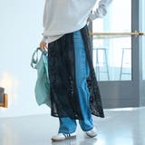 メッシュラップスカート | coen【women】 | 詳細画像3 