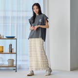 シフォンフリルナロースカート | coen【women】 | 詳細画像14