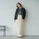 シフォンフリルナロースカート | coen【women】 | 詳細画像17