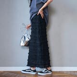 シフォンフリルナロースカート | coen【women】 | 詳細画像22