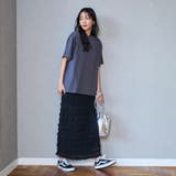 シフォンフリルナロースカート | coen【women】 | 詳細画像24