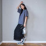 シフォンフリルナロースカート | coen【women】 | 詳細画像25