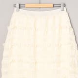 シフォンフリルナロースカート | coen【women】 | 詳細画像42