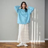 シフォンフリルナロースカート | coen【women】 | 詳細画像5