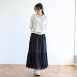 MARKET(マーケット)エンブロティアード スカート | coen【women】 | 詳細画像12