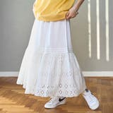 OFF WHITE | MARKET(マーケット)エンブロティアード スカート | coen【women】