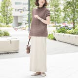 ピグメント リブ イージーナロースカート | coen【women】 | 詳細画像16 