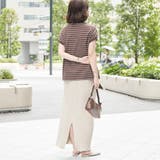 ピグメント リブ イージーナロースカート | coen【women】 | 詳細画像17 