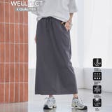 DK.GRAY | 【接触冷感・UVカット】WELLTECT USA ナロースカート | coen【women】