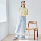 フラワーモチーフチュールラップスカート | coen【women】 | 詳細画像13