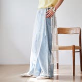 フラワーモチーフチュールラップスカート | coen【women】 | 詳細画像9