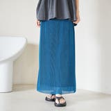 COBALT | シアープリーツナロースカート | coen【women】