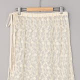 フラワーレースチュールラップスカート | coen【women】 | 詳細画像18 