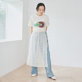 フラワーレースチュールラップスカート | coen【women】 | 詳細画像6 