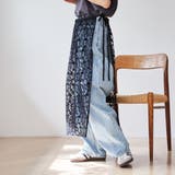 フラワーレースチュールラップスカート | coen【women】 | 詳細画像9 