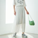 WHITE | プリーツマキシスカート | coen OUTLET