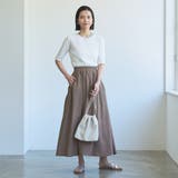 カラフルサッカーギャザースカート | coen【women】 | 詳細画像18