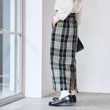 スプリングツイードナロースカート | coen【women】 | 詳細画像3